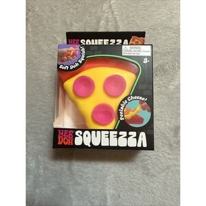 Rare NeeDoh Squeezzza Pizza Squishy Schylling New Viral New Doh Colors Vary